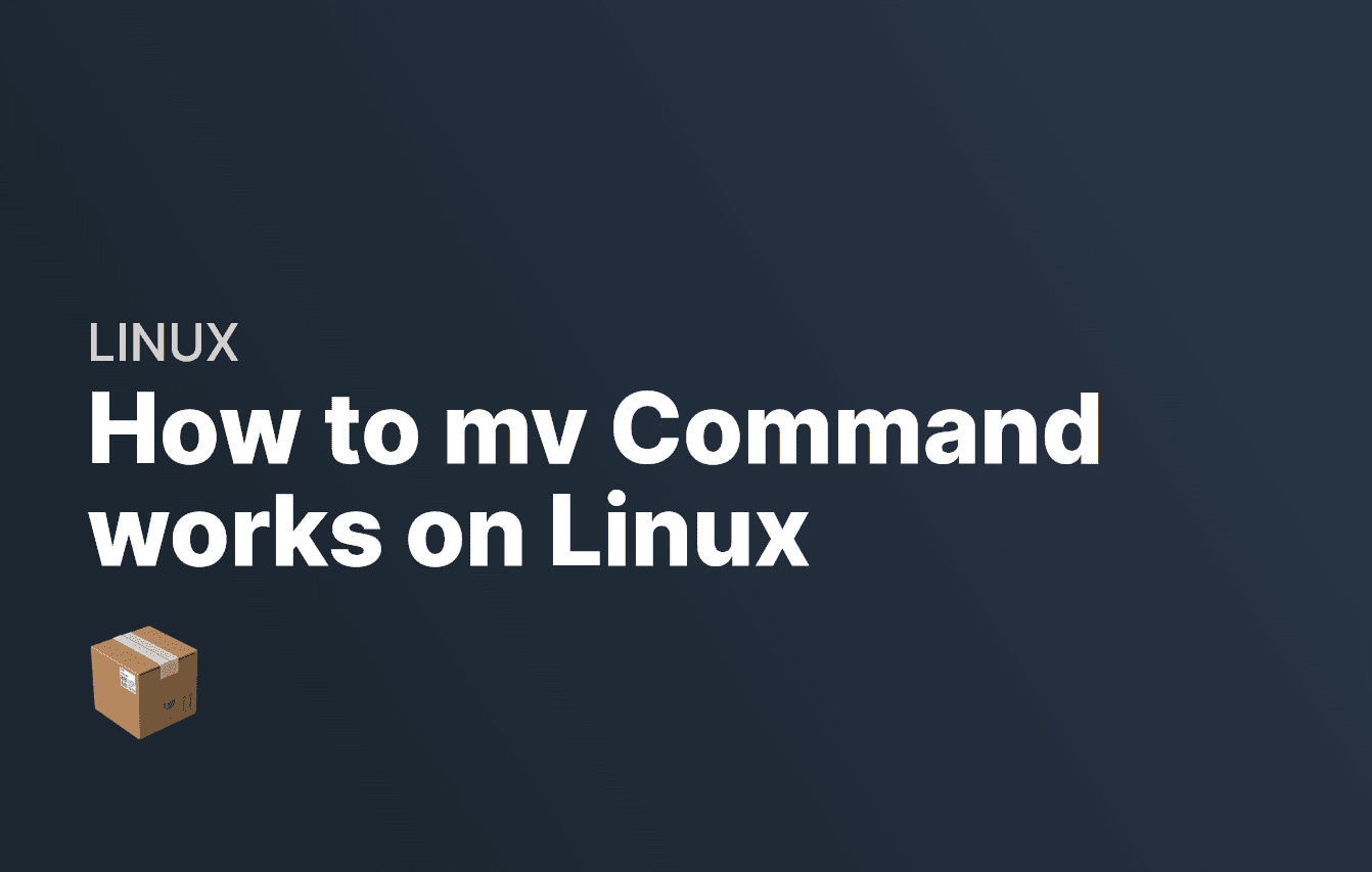 How the mv Command works on Linux